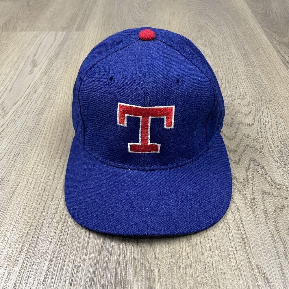 Vintage Texas Rangers Hat Cap Fitted Mens 6 7/8 MLB Baseball Sports Specialties